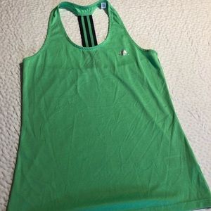 Adidas Green Racerback Tank